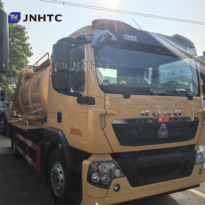 NEW HOWO TX 下水道吸水トラック 15cbm 消毒便吸水タンク 掃除タンカー トラック価格