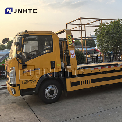 HOWO 4×2 5TON の軽いフラットベッドの破片トラック トラック