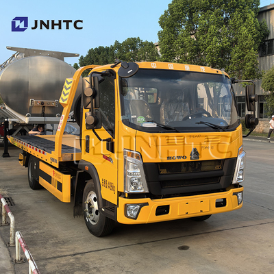HOWO 4×2 5TON の軽いフラットベッドの破片トラック トラック