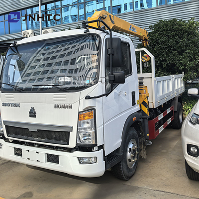 中国 トップ ホウ 4x2 軽貨車 装着クレーン 水力 3 トン 4 トン 5 トン 望遠鏡式ピックアップ ブームクレーン 販売