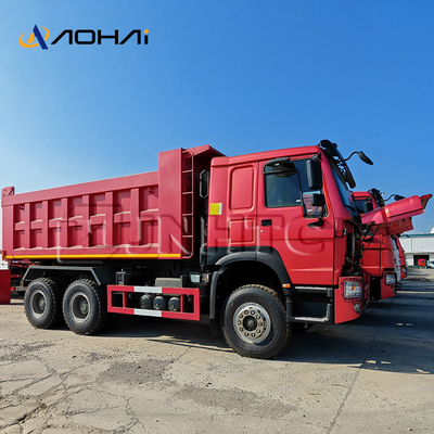 高品質のHOWO ティッパートラック 6x4 運転 340 hp 10ホイール ディーゼルダンプトラック