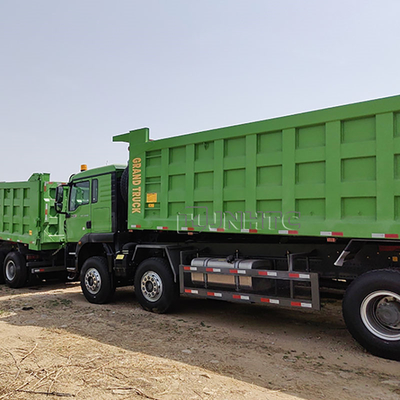 Sinotruk HOWO Tx 高配置 8X4 12ホイラー 鉱山のティッパー トラック コンゴ