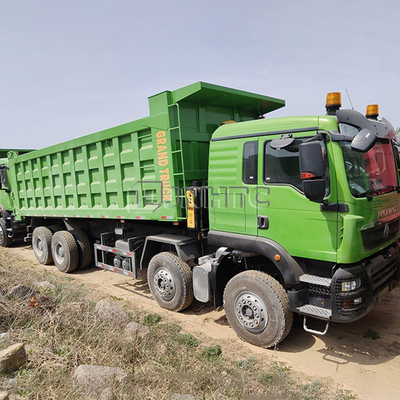 Sinotruk HOWO Tx 高配置 8X4 12ホイラー 鉱山のティッパー トラック コンゴ