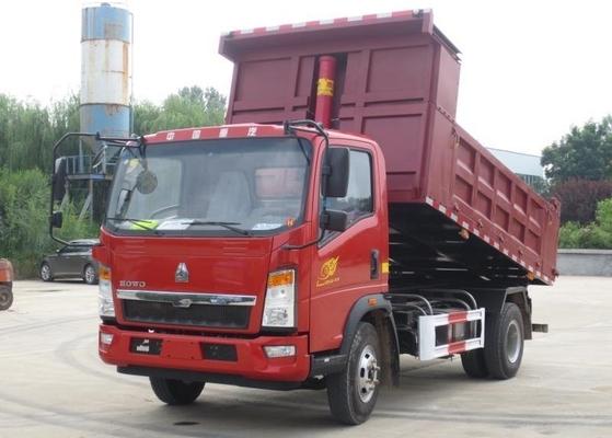 抵抗の頑丈なダンプ トラックSINOTRUK 4×2 120HPのダンプ トラックを風化させて下さい