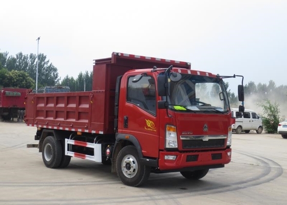 抵抗の頑丈なダンプ トラックSINOTRUK 4×2 120HPのダンプ トラックを風化させて下さい