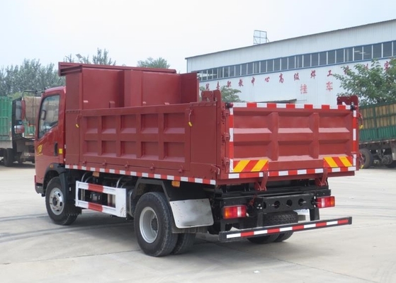 抵抗の頑丈なダンプ トラックSINOTRUK 4×2 120HPのダンプ トラックを風化させて下さい