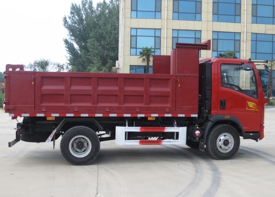 抵抗の頑丈なダンプ トラックSINOTRUK 4×2 120HPのダンプ トラックを風化させて下さい
