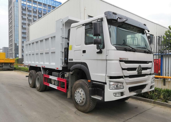 中間の持ち上がるシステムSINOTRUK HOWOダンプTruck371HP 6X4 20CBM負荷25トンの