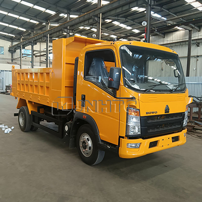 SINOTRUK HOWO 3-5 TON YN4102QBZL 116HP Euro2 右駆動軽量ダンプトラック