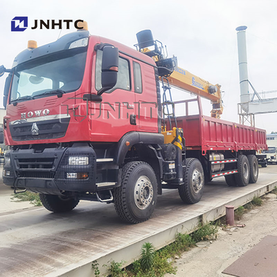 工場価格 SINOTRUK HOWO TX 371HP 20トン カーゴトラック搭載 ストレートブームクレーン販売用