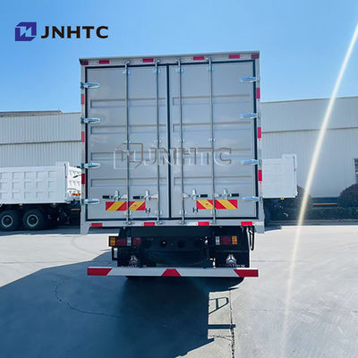 新型ホマン 6輪 5-8トン バン ボックス型貨物トラック ディーゼル ユチャイエンジンのサイドドア開口