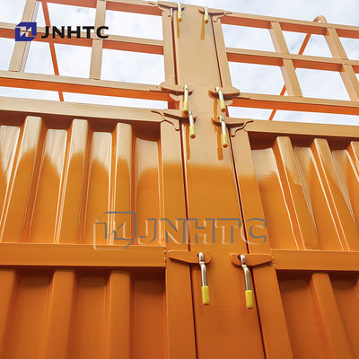 5軸フェンスセミトレーラーバルク貨物輸送セミトレーラートラック販売用