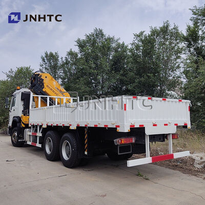 HOWO 6x4 400HP 貨物トラック クレーン トラック トラック 14T クレーンでアフリカに搭載