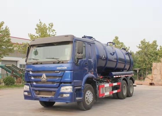 時間節約の真空ポンプが付いている20CBM LHD 336HPの下水のクリーニングのトラック