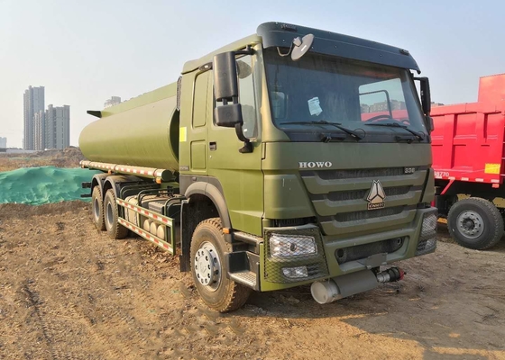 軍隊の使用のための15CBM重油のタンク車336HP、重油の配達用トラック