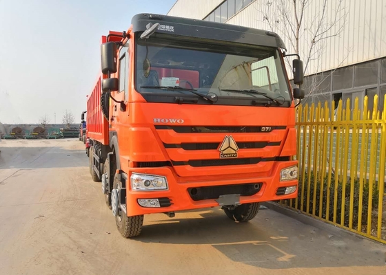 8x4 HOWO7 Sinotrukの12の車輪25M3の頑丈なダンプ トラック50トンのダンプ トラック