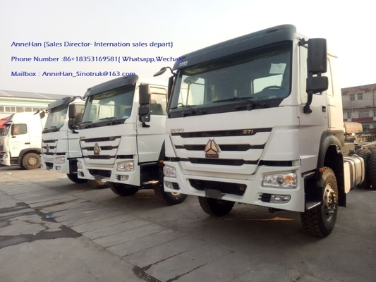 10タイヤSINOTRUK HOWOの貨物トラックのシャーシのユーロ2 LHD 6X4 336HP HW76の小屋