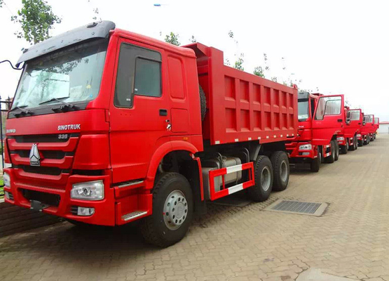 粗い環境の290/336HPユーロII Sinotruk Howo 6x4のダンプ トラック8-20T