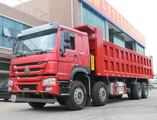 12車輪ISO CCCの頑丈なダンプ トラックSINOTRUK HOWO 8X4のユーロIIの標準