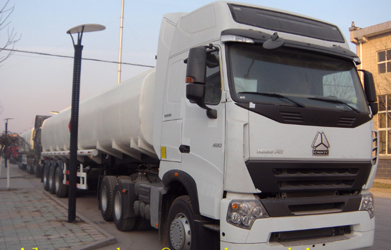 ZF8098ドイツのステアリング燃料タンクのトラック6x4 25000L HC16の後車軸