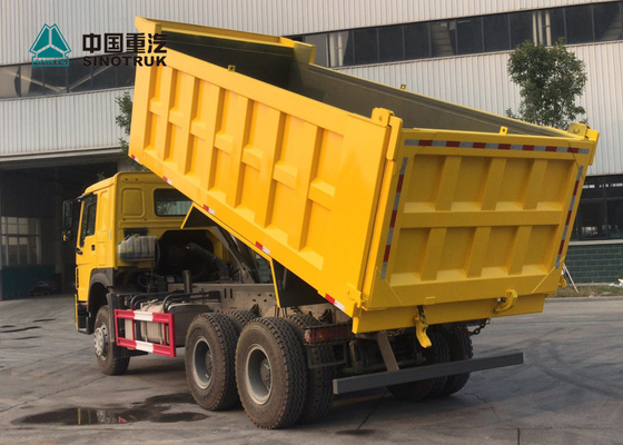 SINOTRUK HOWO 371の20CBM頑丈なダンプ トラック高力シート6 x 4