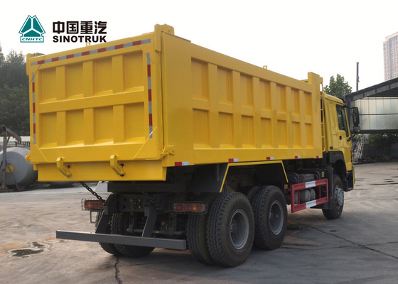 SINOTRUK HOWO 371の20CBM頑丈なダンプ トラック高力シート6 x 4