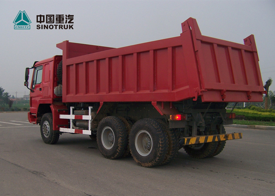 10の車輪6x6の完全な車輪は300のL燃料タンクの頑丈なダンプ トラックを運転します