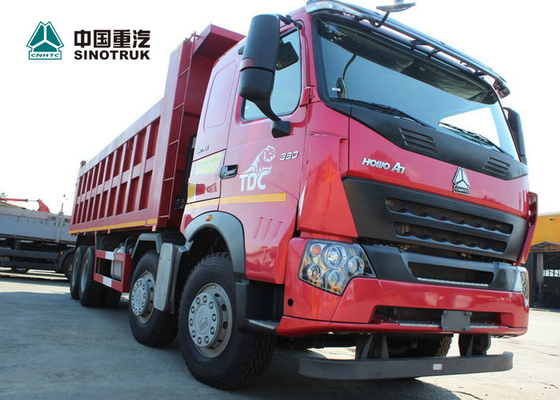 Sinotruk Howo A7のユーロ2の8x4ダンプ トラック頑丈な30cbmペイロード50トンの