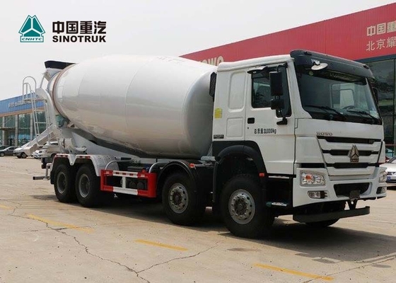 耐久SINOTRUK HOWOのユーロ2の371HPトラックミキサのトラック8X4 10CBM 12CBM 12は動きます