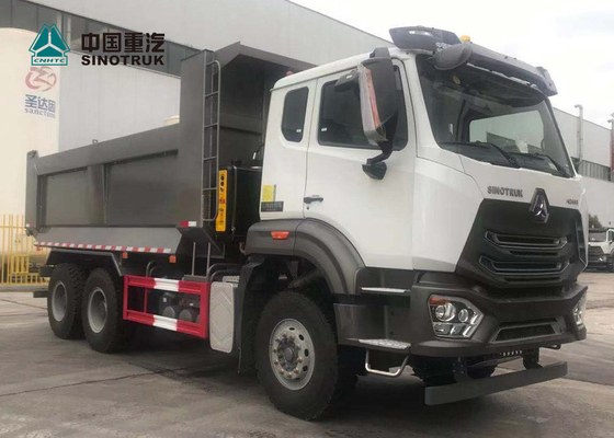 SINOTRUK HOHAN HOWO N7Bのダンプ トラック6x4 371HP 20cbm HYVAの前部持ち上がるシリンダー