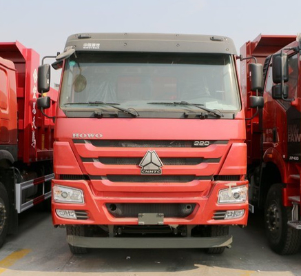 Sinotruk 6x4 10の車輪のボディ プラットホームの転覆の頑丈なダンプ トラック