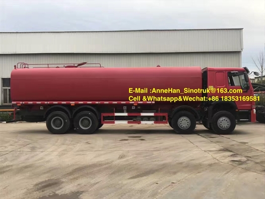 Sinotruk Howoの水運送美化のためのSinotruk水トラック25-35CBM 8X4