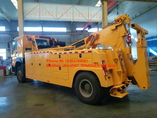 Sinotruk Howo7 Euro2 10-15Tのレッカー車4x2 6は336hp力と動きます