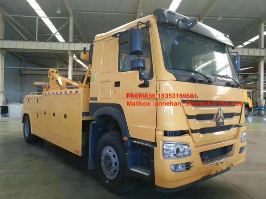 Sinotruk Howo7 Euro2 10-15Tのレッカー車4x2 6は336hp力と動きます