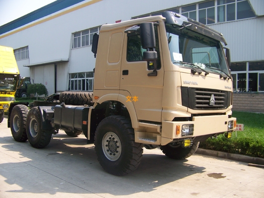 50T牽引容量のための6x6 Sinotruk Howo7のトラクターのトラックEuro2の放出Stander 371hp