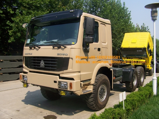 50T牽引容量のための6x6 Sinotruk Howo7のトラクターのトラックEuro2の放出Stander 371hp
