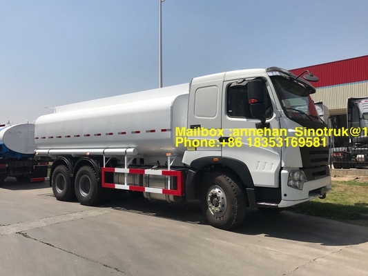 Sinotruk白いHowo A7の燃料タンクのトラック6x4のオイル タンクのトラックLhd Zz1257n4347n1