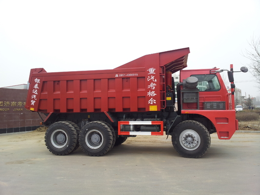 6x4 70炭鉱のダンプ トラックのSinotruck Howoの頑丈なダンプカー トラック