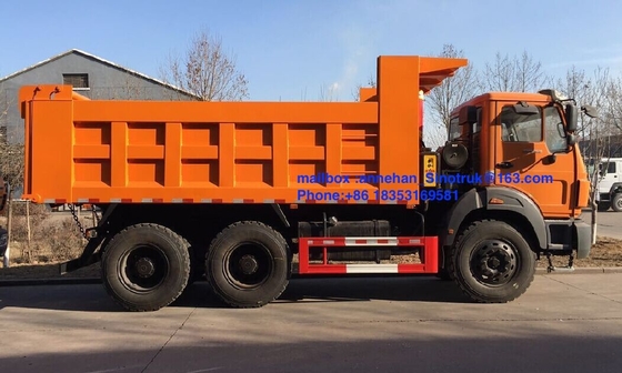 Beibenコンゴの極度の義務のダンプ トラック6x4 20M3 40Tの積載量380hp Euro2