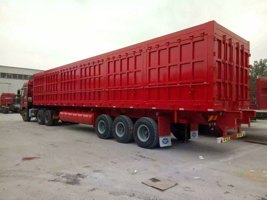 Steel BoxヴァンHeavy-duty Semiトレーラー40トンの最高のペイロード12000*2500*3600mm