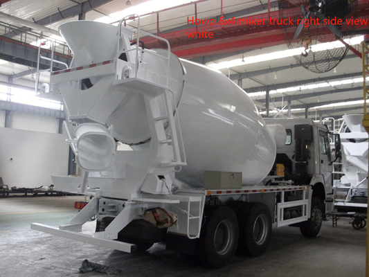 336hp Sinotruk Howo7 10m3 8m3のトラックミキサ タンク6x4 Lhd白色