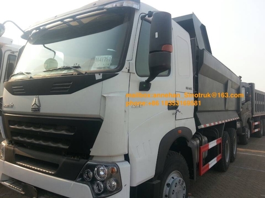 A7 Sinotruk 6x4 Uのタイプ20m3の砂のダンプカー トラック40-50tの負荷Capaicty Lhd 10は疲れます