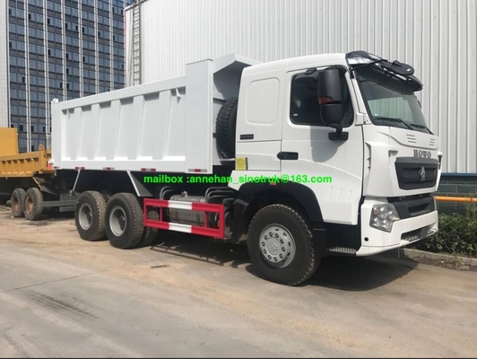 40-50t負荷のための6x4 A7 Sinotruk 10の車輪のダンプ トラック20m3前部持ち上がるUのタイプConatiner