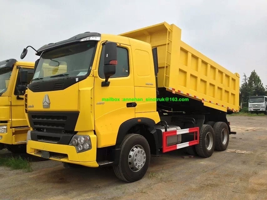 40-50t負荷のための6x4 A7 Sinotruk 10の車輪のダンプ トラック20m3前部持ち上がるUのタイプConatiner