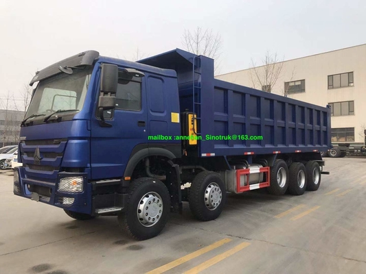 8x4 Rhd 12は25-30m3頑丈なダンプ トラックのSinotruk Howo7のダンプカーEuro2を動かします