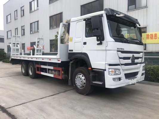 SINOTRUK HOWO 6X4の重い貨物トラックの低いベッド290HPのHF7/HF9フロント・アクスル40トン