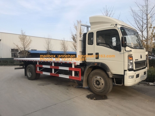 10のための4x2 6タイヤのSinotruk Howoの平面トラック- 20T負荷Capaicty LHD