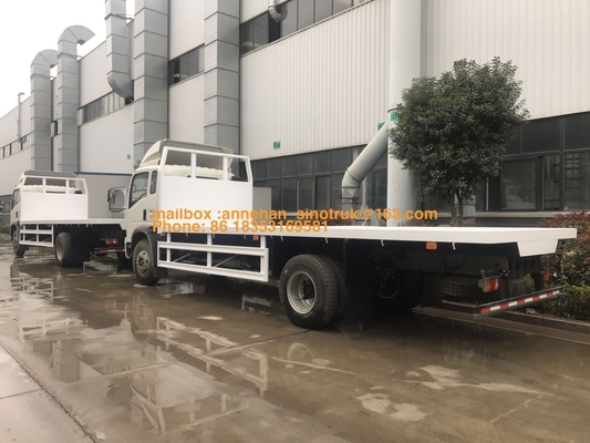10のための4x2 6タイヤのSinotruk Howoの平面トラック- 20T負荷Capaicty LHD