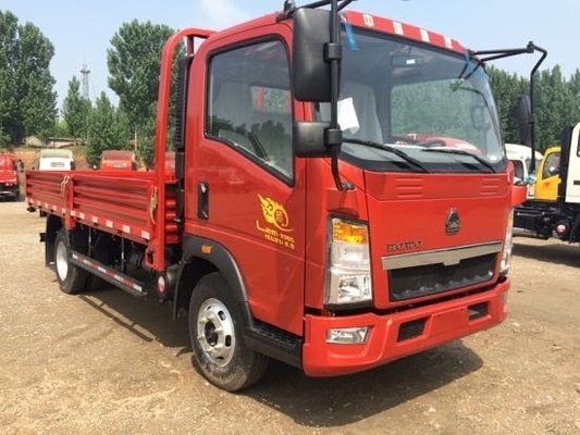 150hp平面Sinotruk Howo 4x2ライト貨物トラック