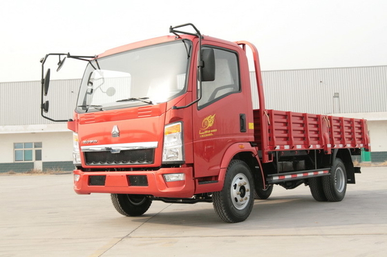 150hp平面Sinotruk Howo 4x2ライト貨物トラック